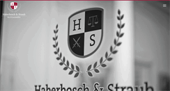 Desktop Screenshot of hs-rechtsanwaelte.de
